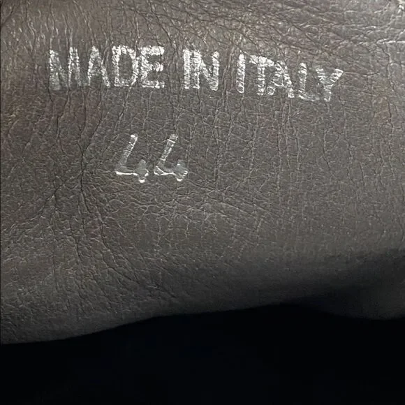 Untamed Street Gray Suede Men's Shoes 44 (US 10) Made in Italy Street Business - Picture 9 of 13